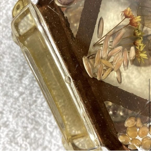 Vintage  Lucite Butterfly Napkin Holder Letter Holder - Picture 7 of 13